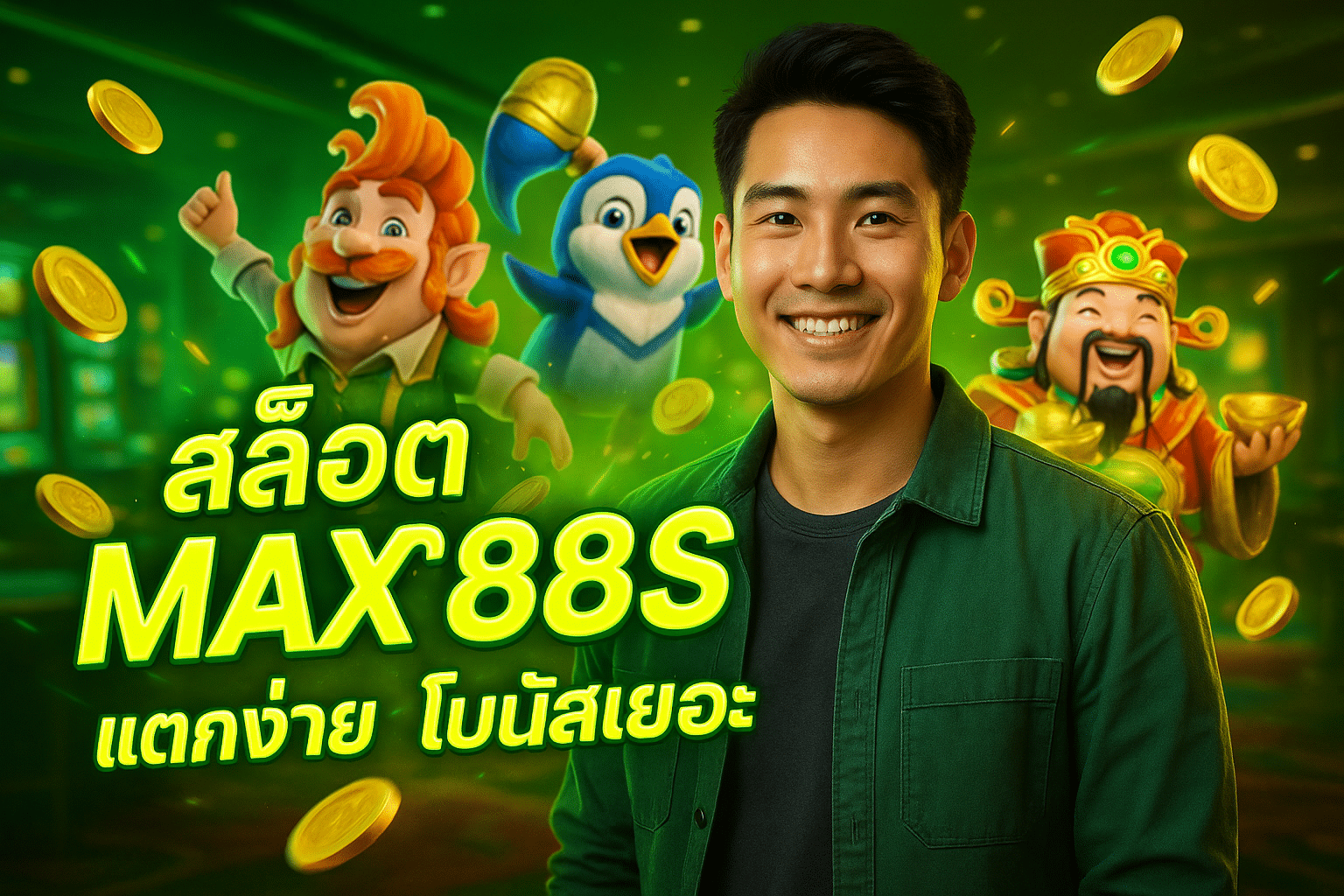 สล็อต MAX888S แตกง่าย โบนัสเยอะ