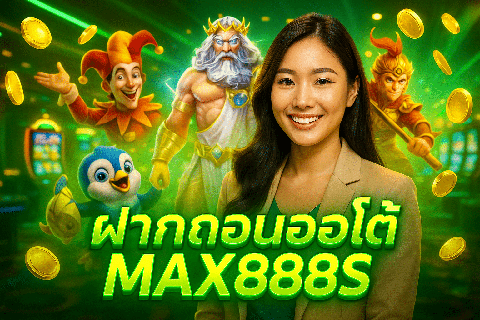 ฝากถอนออโต้ MAX888S