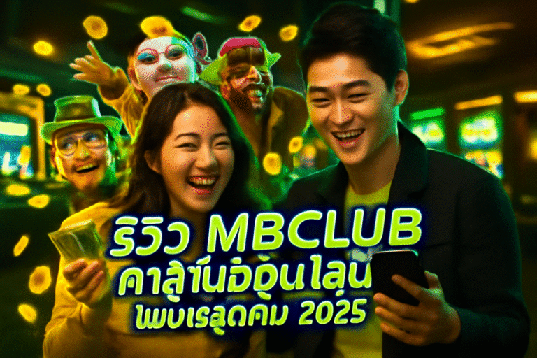 รีวิว MBCLUB คาสิโนออนไลน์ โบนัสสุดคุ้ม 2025